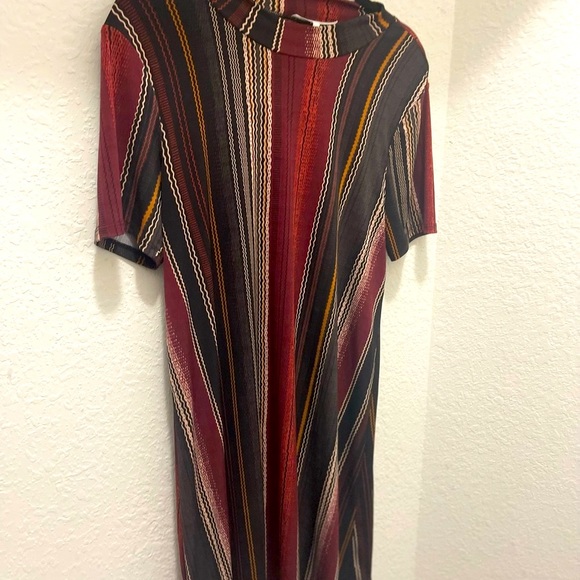 🌸 Boho Chic Multicolor Midi Dress | Effortless Fall Vibes 🍂 - Picture 3 of 6